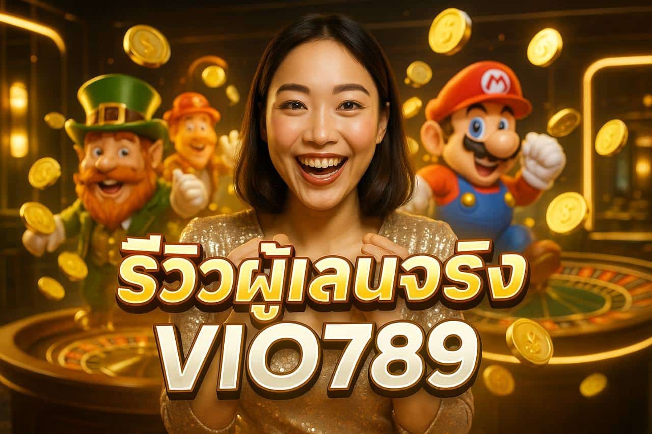 รีวิวผู้เล่นจริง VIO789