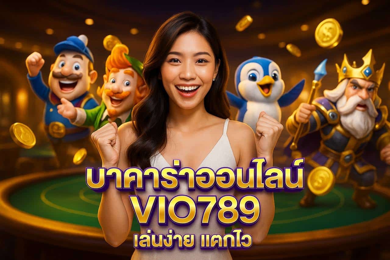 บาคาร่าออนไลน์ VIO789 เล่นง่าย แตกไว