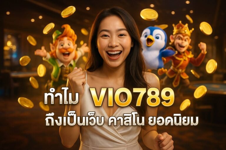 ทำไม VIO789 ถึงเป็นเว็บคาสิโนยอดนิยม