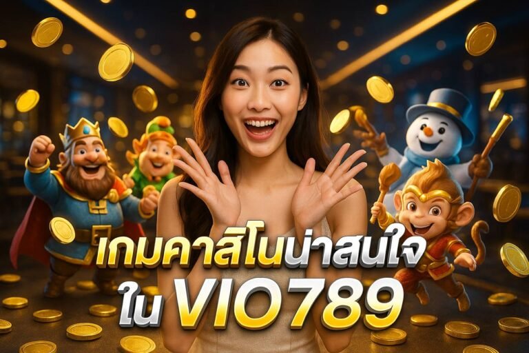เกมคาสิโนน่าสนใจใน VIO789